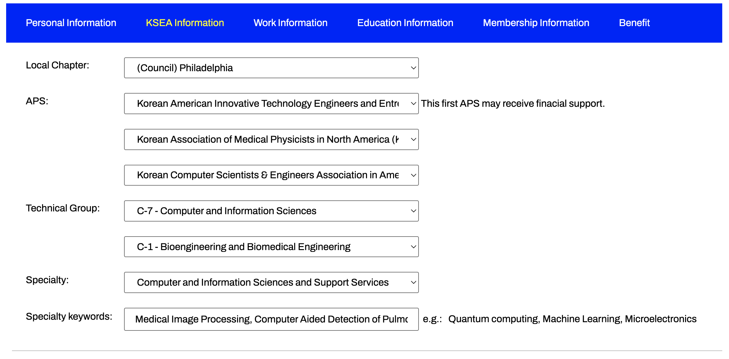 Step 6 Chapter Selection